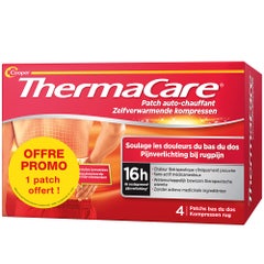 Thermacare Self-Heating Patches Relieves lower back pain x4