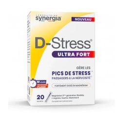 Synergia D-Stress Ultra Fort Manage Stress Peaks 20 sachets