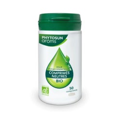 Phytosun Aroms Organic Neutre Base for Essential Oils 50 tablets