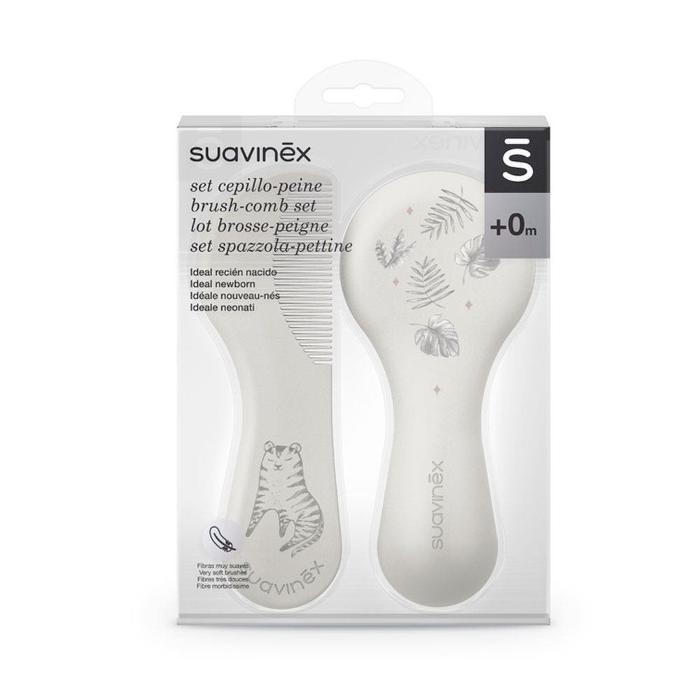 Suavinex Birth Brush + Comb Set Easypara