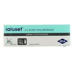 IBSA Ialuset Healing Cream with Hyaluronic Acid 100g