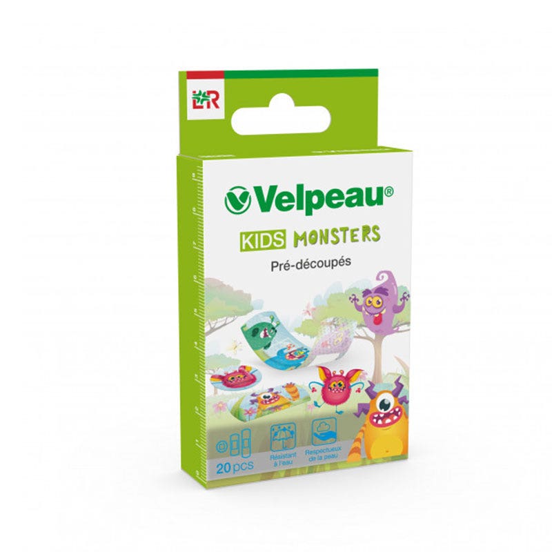 Lohmann Rauscher Velpeau Pre-cut Plasters for Children Kids x20