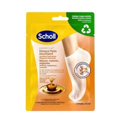 Scholl Nourishing Feet Mask with manuka honey 1 pair