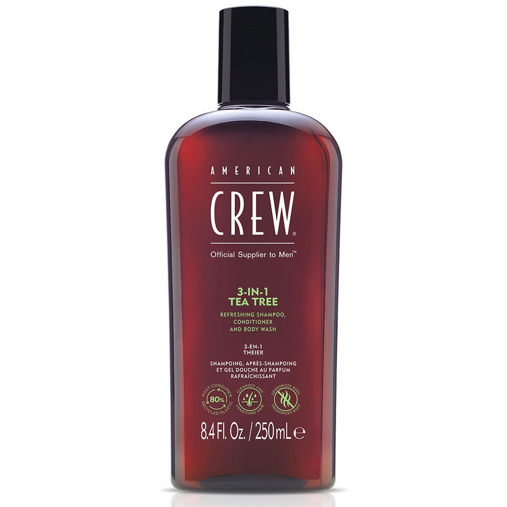 American Crew 3 in 1 Tea tree Shampoo 250ml
