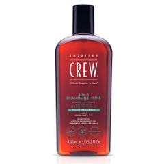 American Crew 3 in 1 Shampoo Chamomile + Pine 450ml