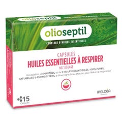 Olioseptil Capsules Huiles essentielles à respirer 15 capsules