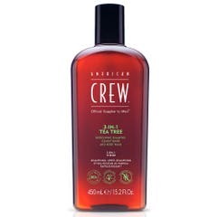 American Crew 3 in 1 Tea tree Shampoo 450ml