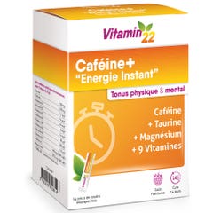 Vitamin22 Caffeine+ Energy Instant 14 sticks