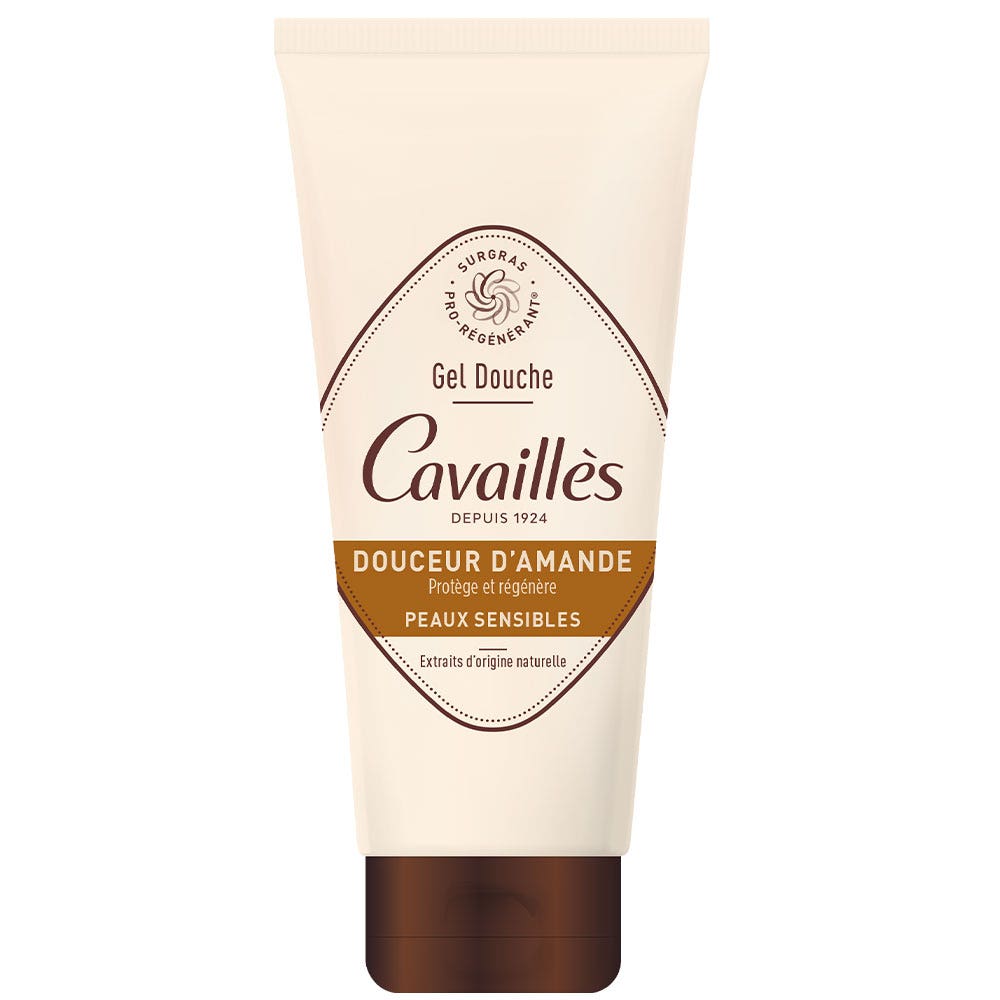 Cavaillès Surgras Actif Roge Cavailles Extra Gentle Surgras Shower Gel Sweet Almond 200ml
