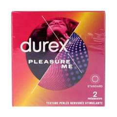 Durex Pleasure Ultra Ultra Beaded Condoms X10 Ultra x2