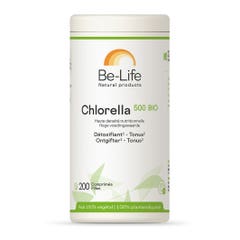 Be-Life Chlorella 500 Bio 200 comprimés
