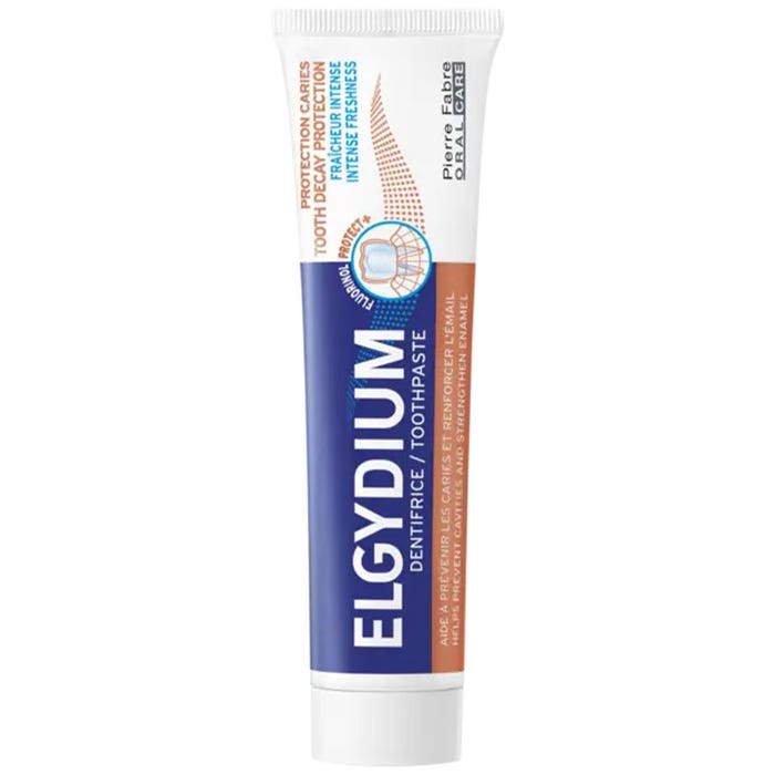 Elgydium Toothpaste Caries Protection Intense Freshness 75ml