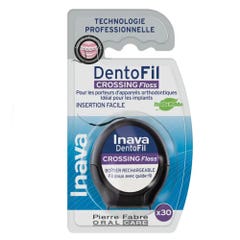 Inava Dentofil Crossing Floss For Ortho or implant devices x30