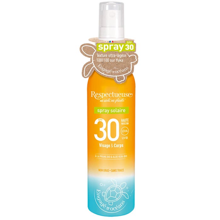 Respectueuse Sunscreens SPF30 Spray 100ml