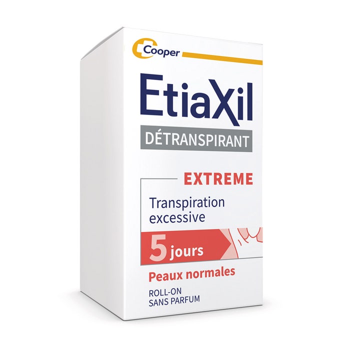Etiaxil Detranspirants Excessive Sweating Treatment Anti Perspirant Roll On Normal Skins Peaux Normales 15ml