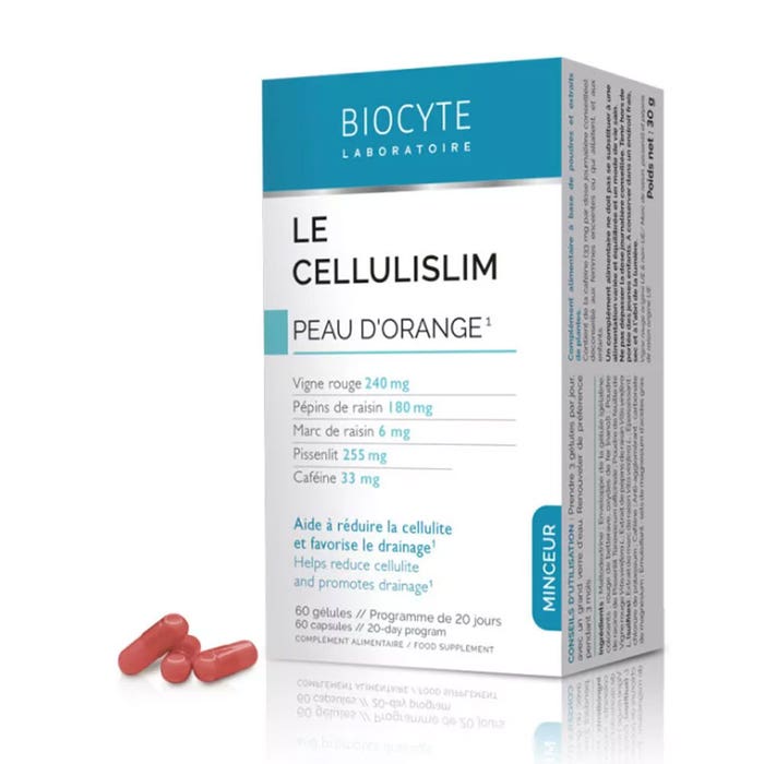Biocyte Slimming Cellulislim Orange Skin 60 capsules
