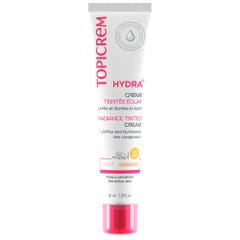 Topicrem Hydra+ Radiance Tinted Cream SPF50 40ml