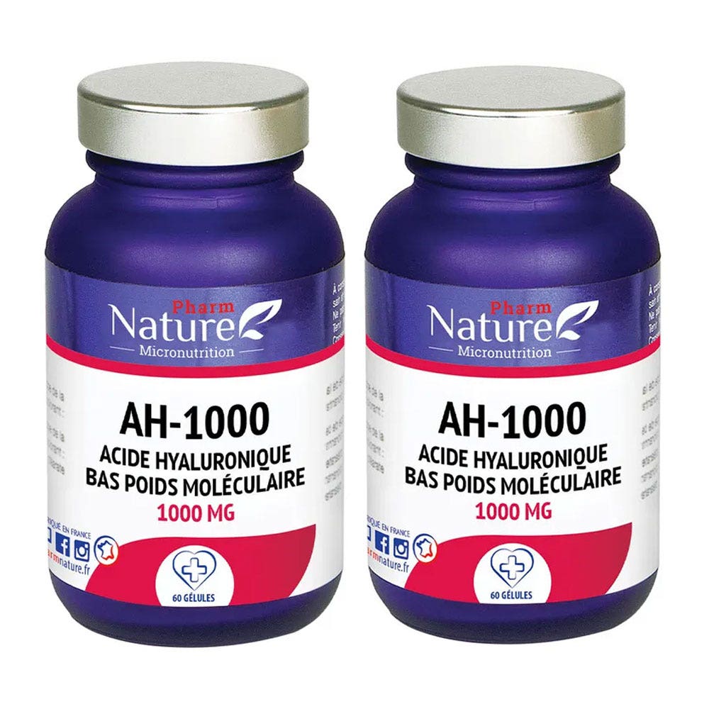 Kersiens Ah-1000 Hyaluronic Acid 1000mg 2x60 gélules