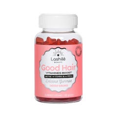 Lashilé Beauty Vitamines Boost Good Hair 60 Gummies Vitamins Boost Sans sucres 60 Pieces