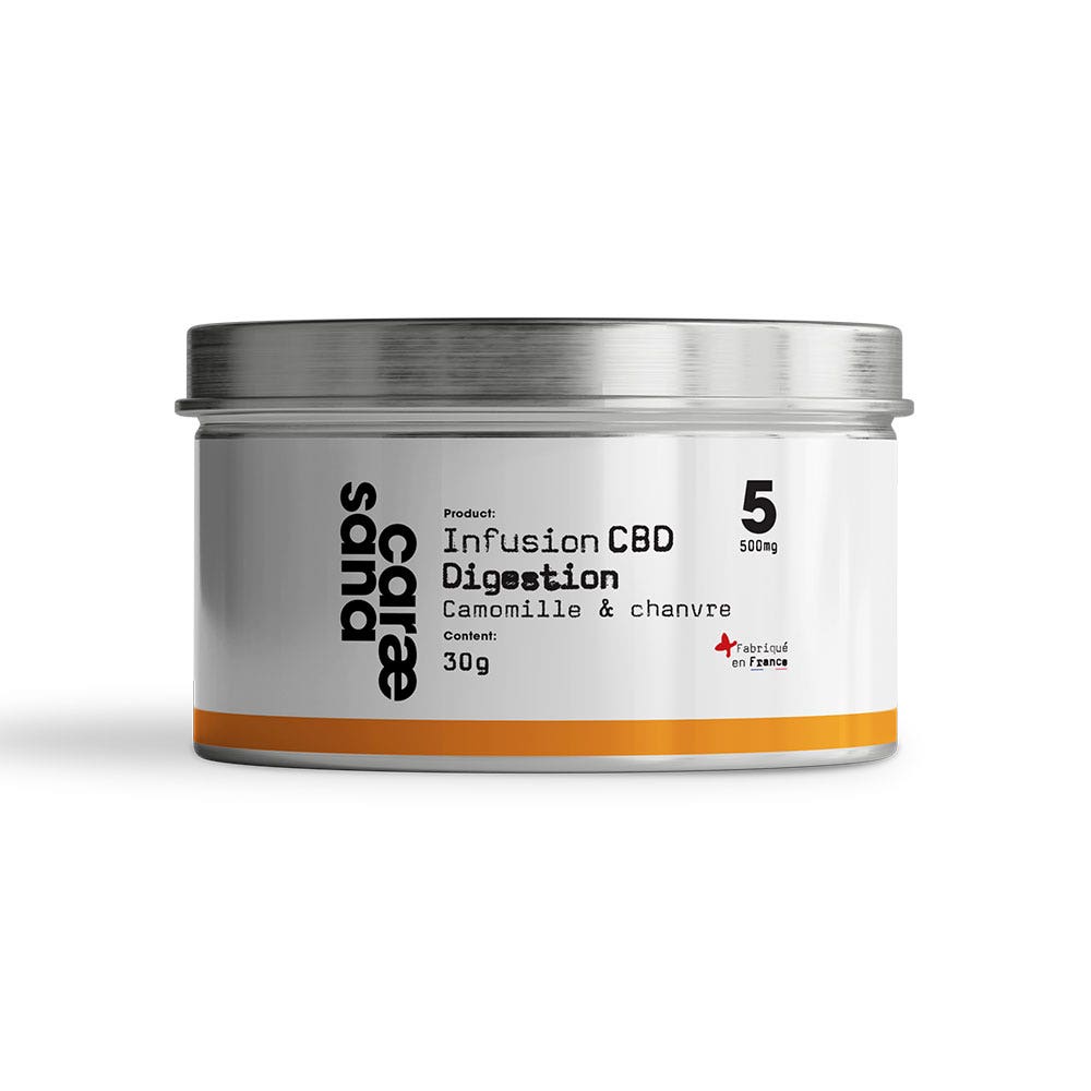 Caraesana Herbal Teas CBD Digestion Chamomile & Hemp 30g