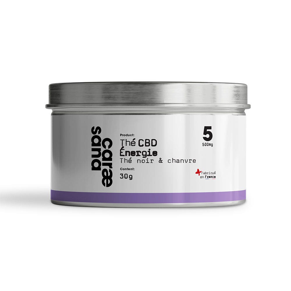 Caraesana CBD Energy Tea Black tea &amp; hemp 30g