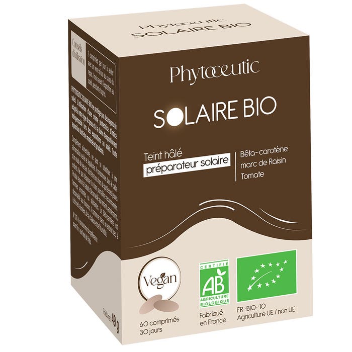 Phytoceutic Solaire BIO Teint Hâlé 60 comprimés