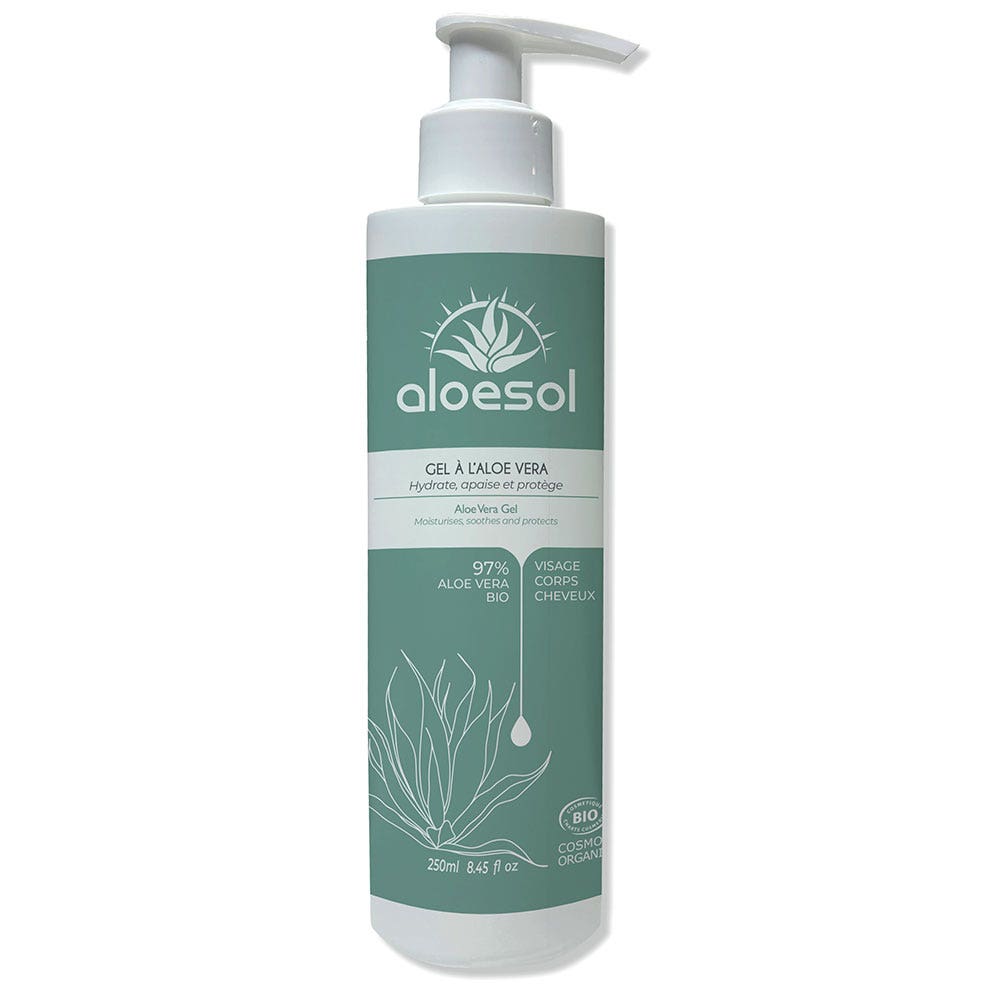 Aloesol Hydrating Gel Organic Aloe Vera 250ml