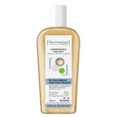 Dermaclay Rebalancing Treatment Shampoo for frequent use White Clay 400ml