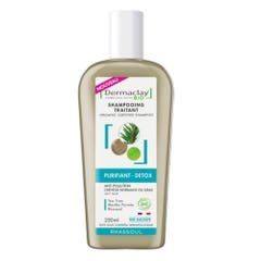 Dermaclay Detox Purifying Shampoo Rhassoul 250ml