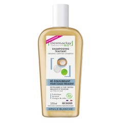 Dermaclay Rebalancing Treatment Shampoo for frequent use White Clay 250ml