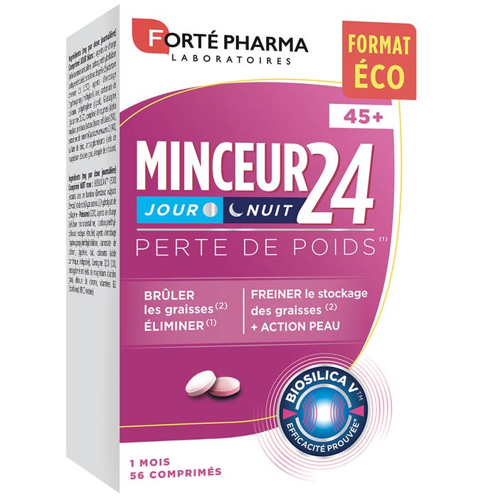 Forté Pharma Minceur 24 Weight Loss Day and Night Women 45 and Plus 56 ...
