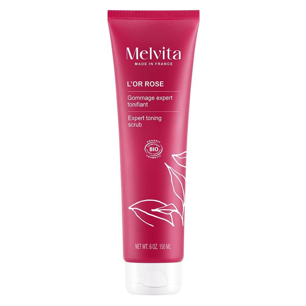 Melvita L'Or Rose Expert Tonifying Organic Scrub 150 ml