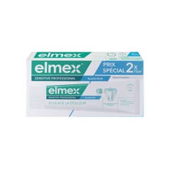 Elmex Sensitive Whitening Toothpaste Sensitive Professional Special Offer 2x75ml