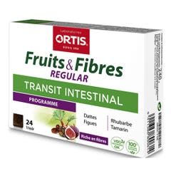 Ortis Fruit &amp; Fibre Regular Transit 24 Cubes