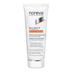 Noreva Iklen+ Pure C Reverse Corrective Hands Cream Anti-spot and anti-ageing 75ml