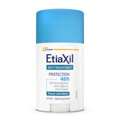 Etiaxil Deodorants Underarm Anti-Perspirant Stick 48h Anti-Trace White And Yellow 40ml