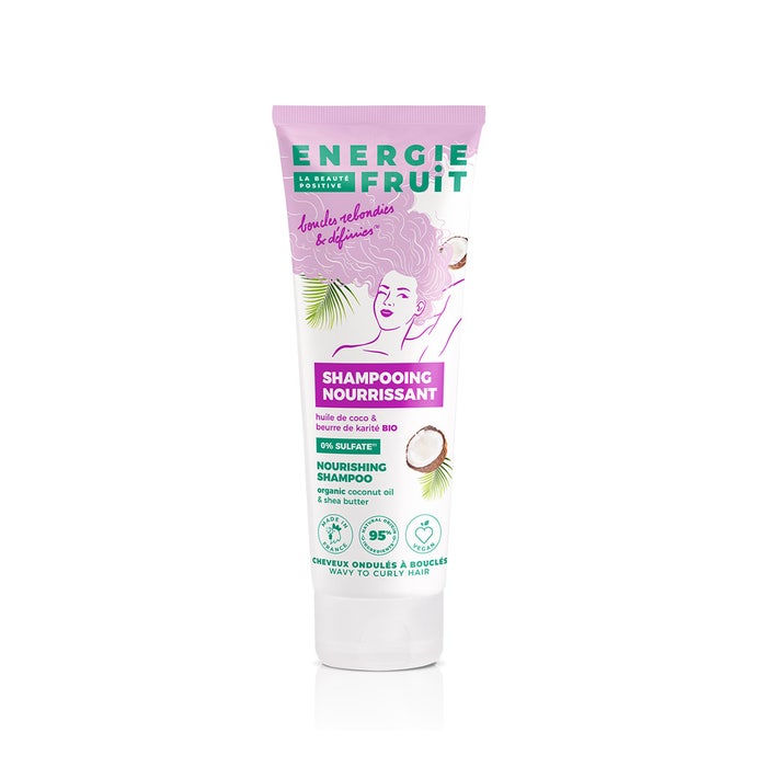Energie Fruit Coco & Organic Shea Oil Sulphate Free Shampoo Curly hair 250ml