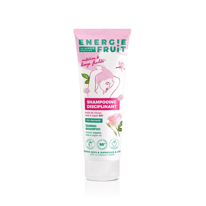 Energie Fruit Monoi Rose Sulfate Free Shampoo & Organic Argan Oil Dry, unruly hair 250ml