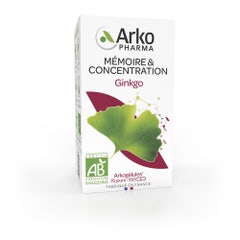 Arkopharma Arkocapsules Ginko Arkigelules Memory And Concentration 150 Caps