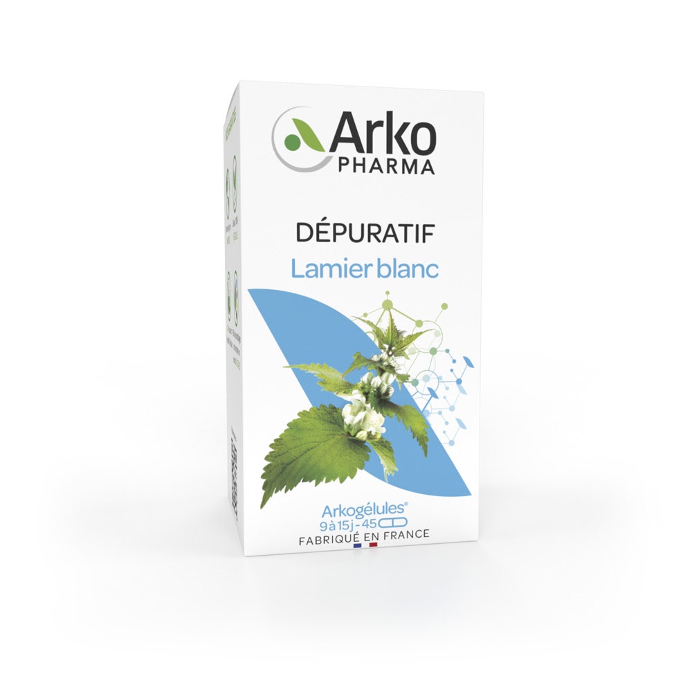 Arkopharma Arkocapsules Lamier Blanc 4 Depurative 45 Gelules