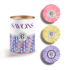 Roger & Gallet Beneficial Soaps Giftboxes Fleur De Figuier, Fleur D'Osmanthus, Lavender 3x100g