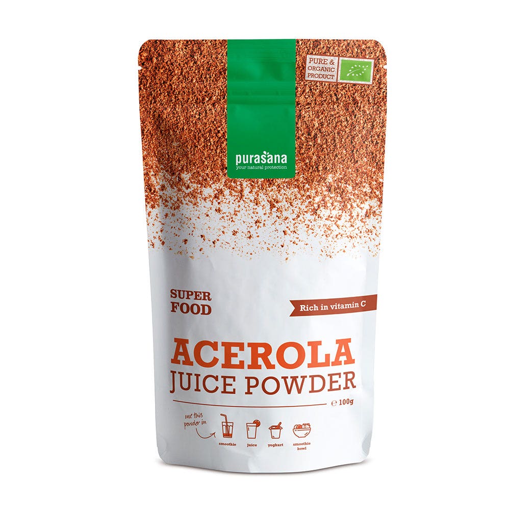 Purasana Super Food Organic Acerola powder 100g