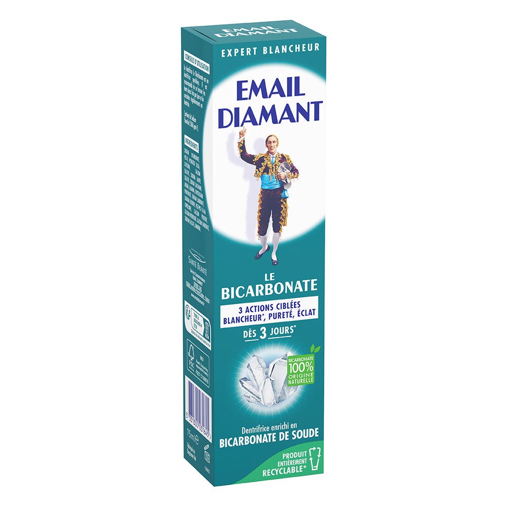 Email Diamant Bicarbonate 75ml