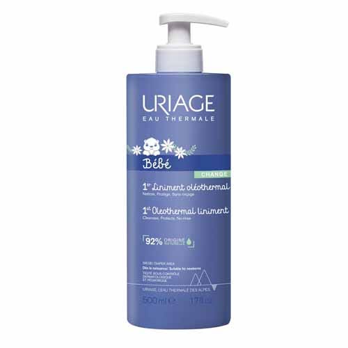 Uriage Bébé Oleothermal Liniment Nappy Area 500ml