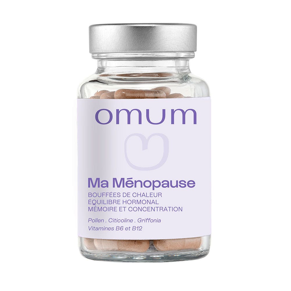 Omum My Menopause Heat Flushes 60 capsules