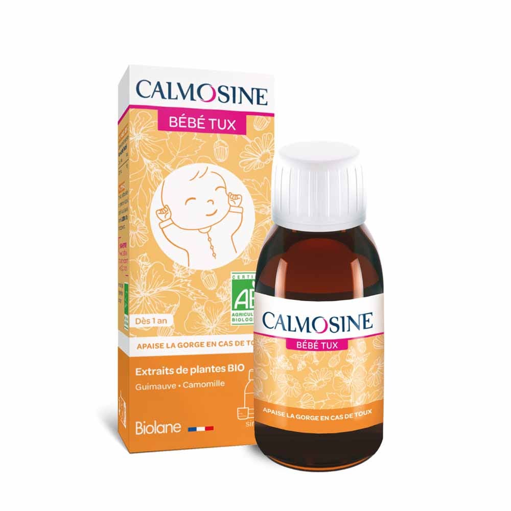 Calmosine Bébé Tux Soothes the throat in case of cough 100ml