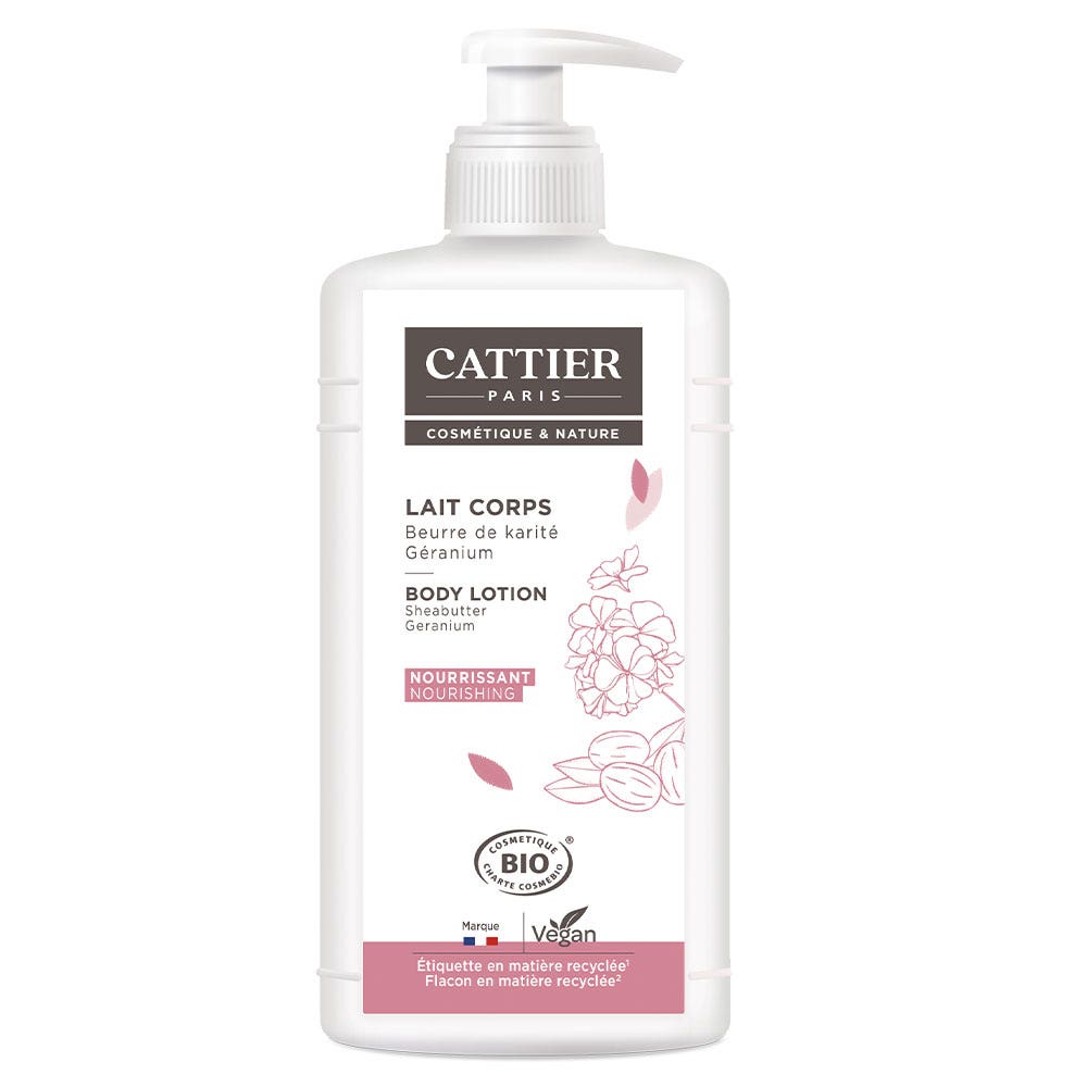 Cattier Hydrating Body Milk With Shea Butter 500ml
