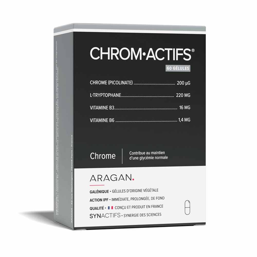 Aragan Synactifs ChromActifs 60 capsules