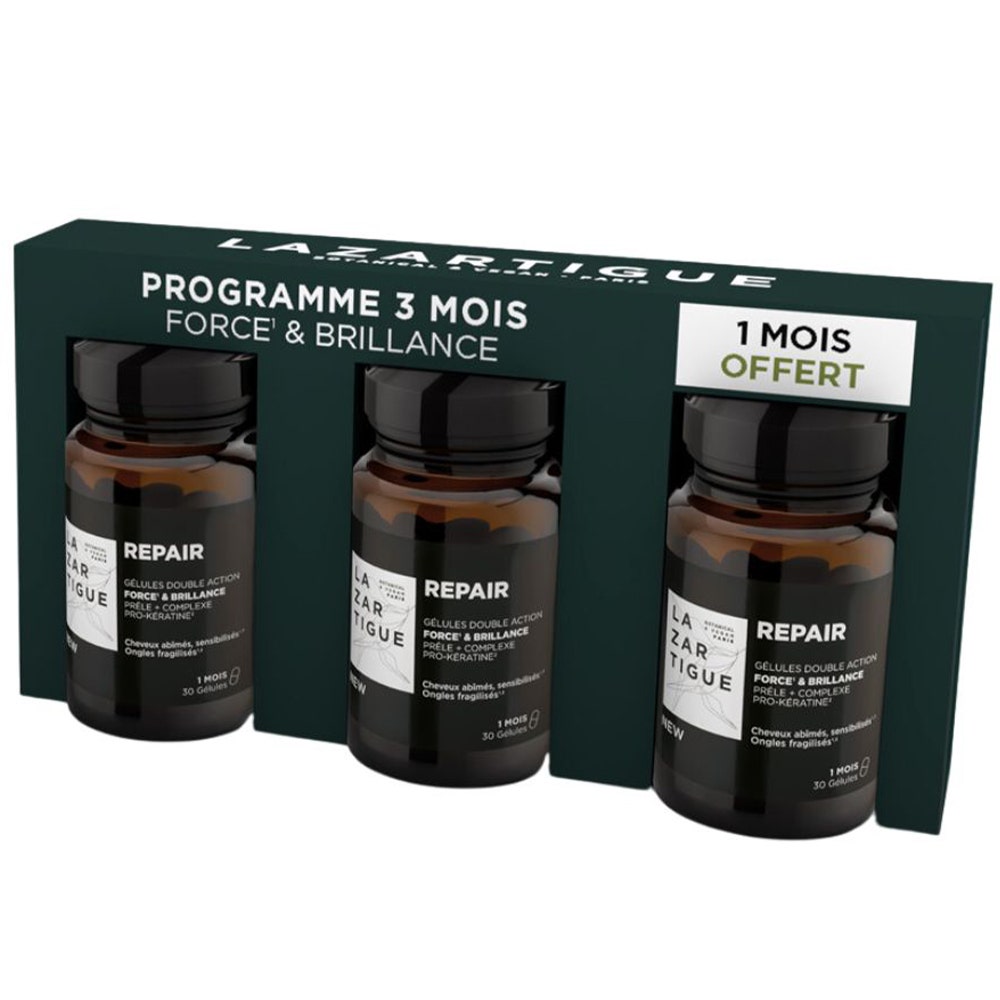 Lazartigue Repair Strength &amp; Shine 3x30 capsules