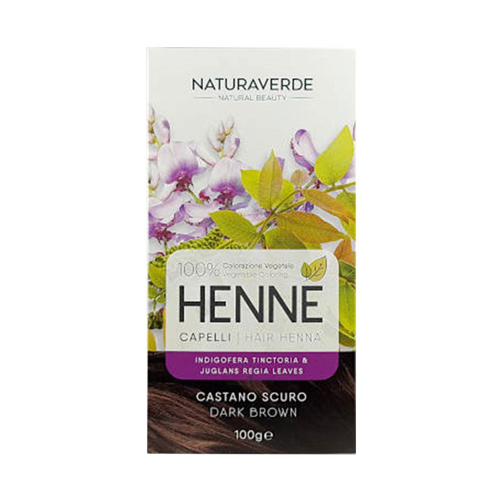 Naturaverde Henna Dark Brown 100g